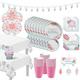 Free Spirit Boho Birthday Party Kit for 32 Guests